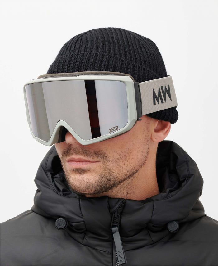 FLIP XE2 Asian fit - Light Grey Silver Mirrored