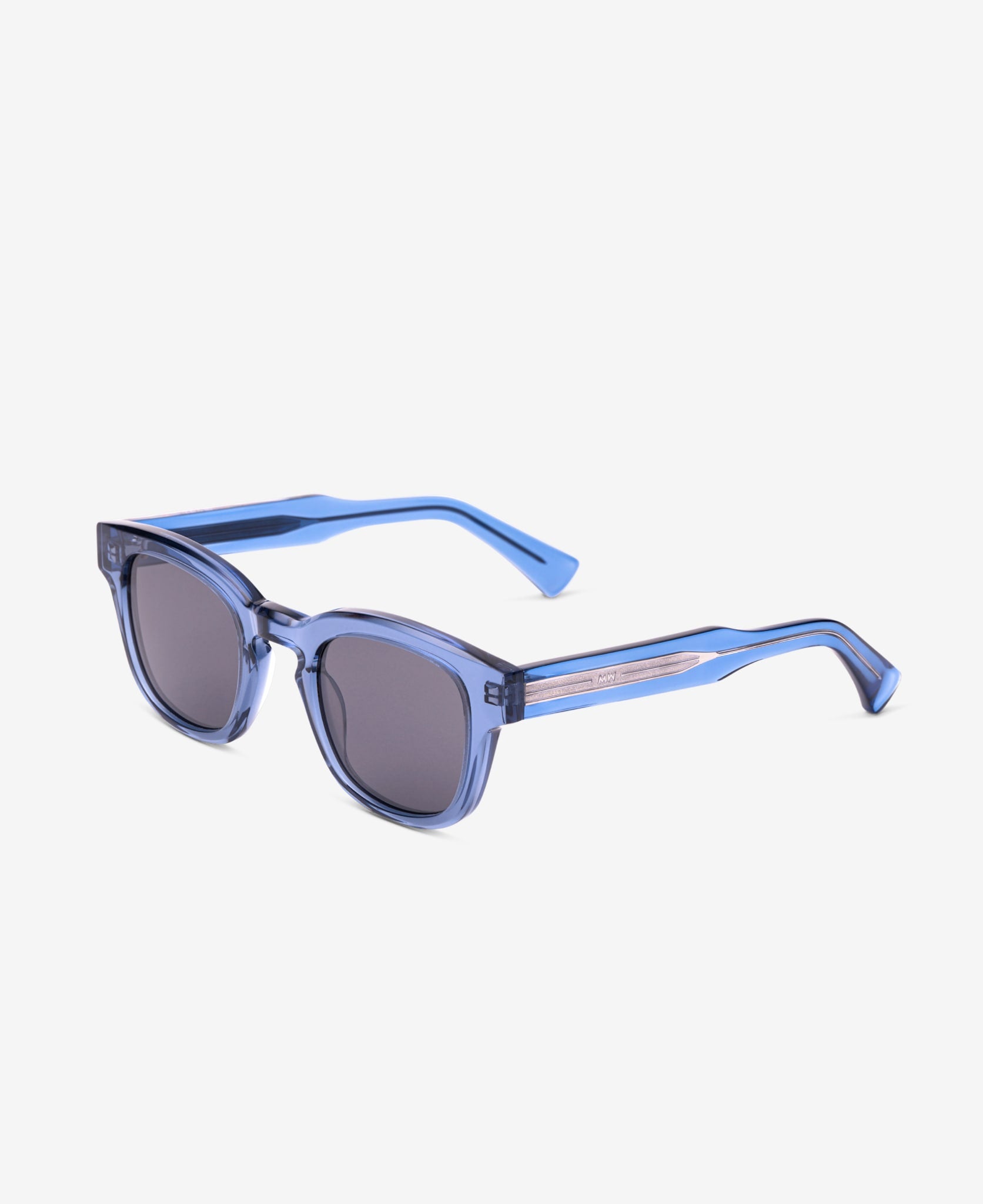 AUSTIN - Transparent Blau / Transparent Grau