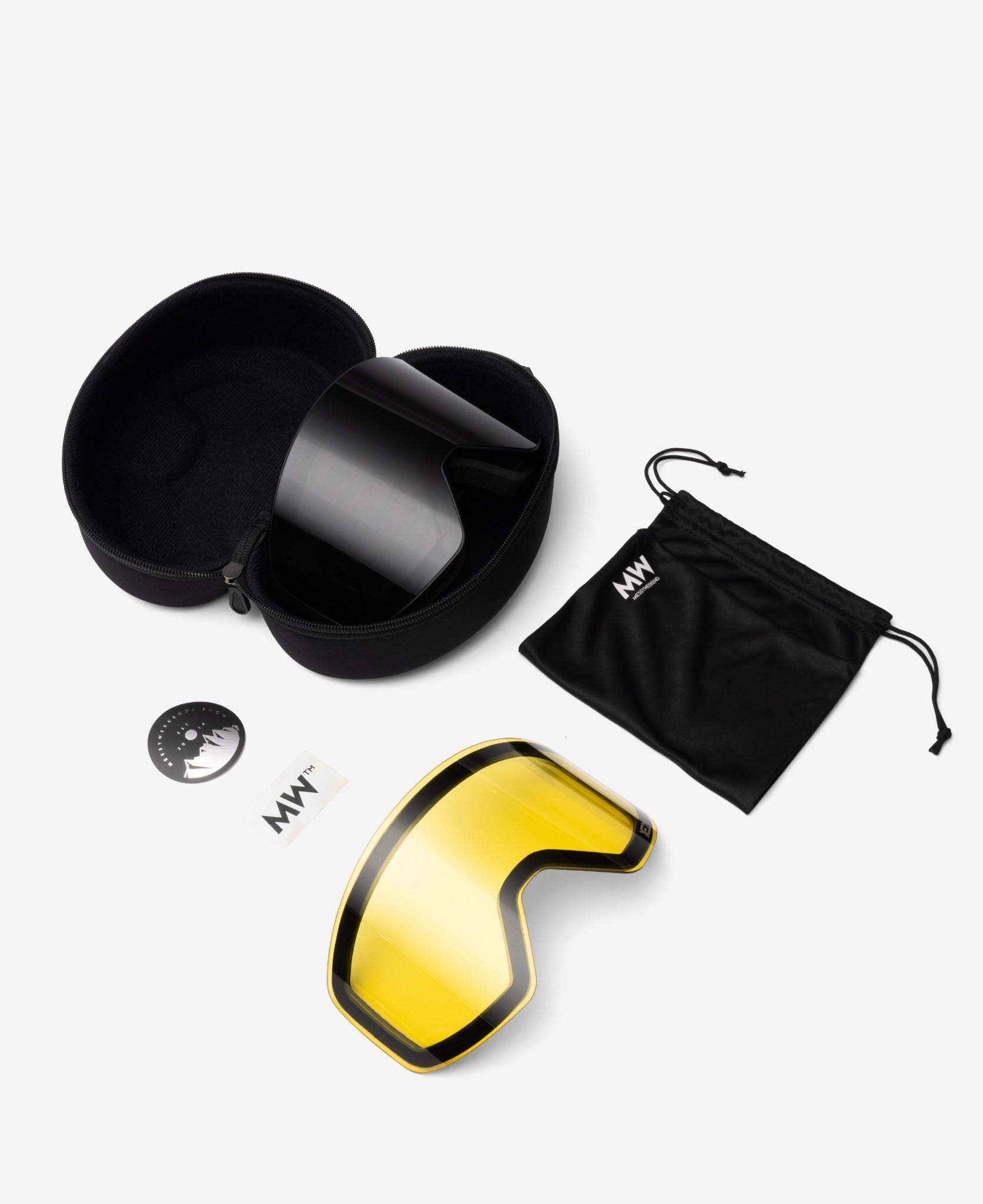 CLEAR XE2 - Black Dark Grey – MESSYWEEKEND