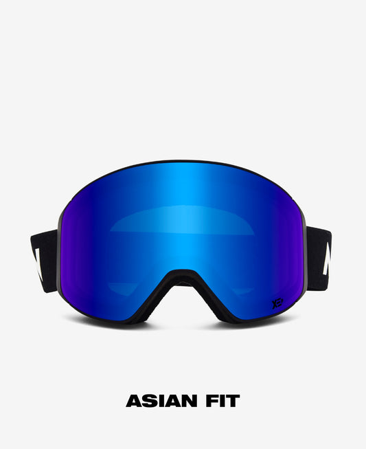 CLEAR XEP Asiatische Passform – Schwarz XEp Blau