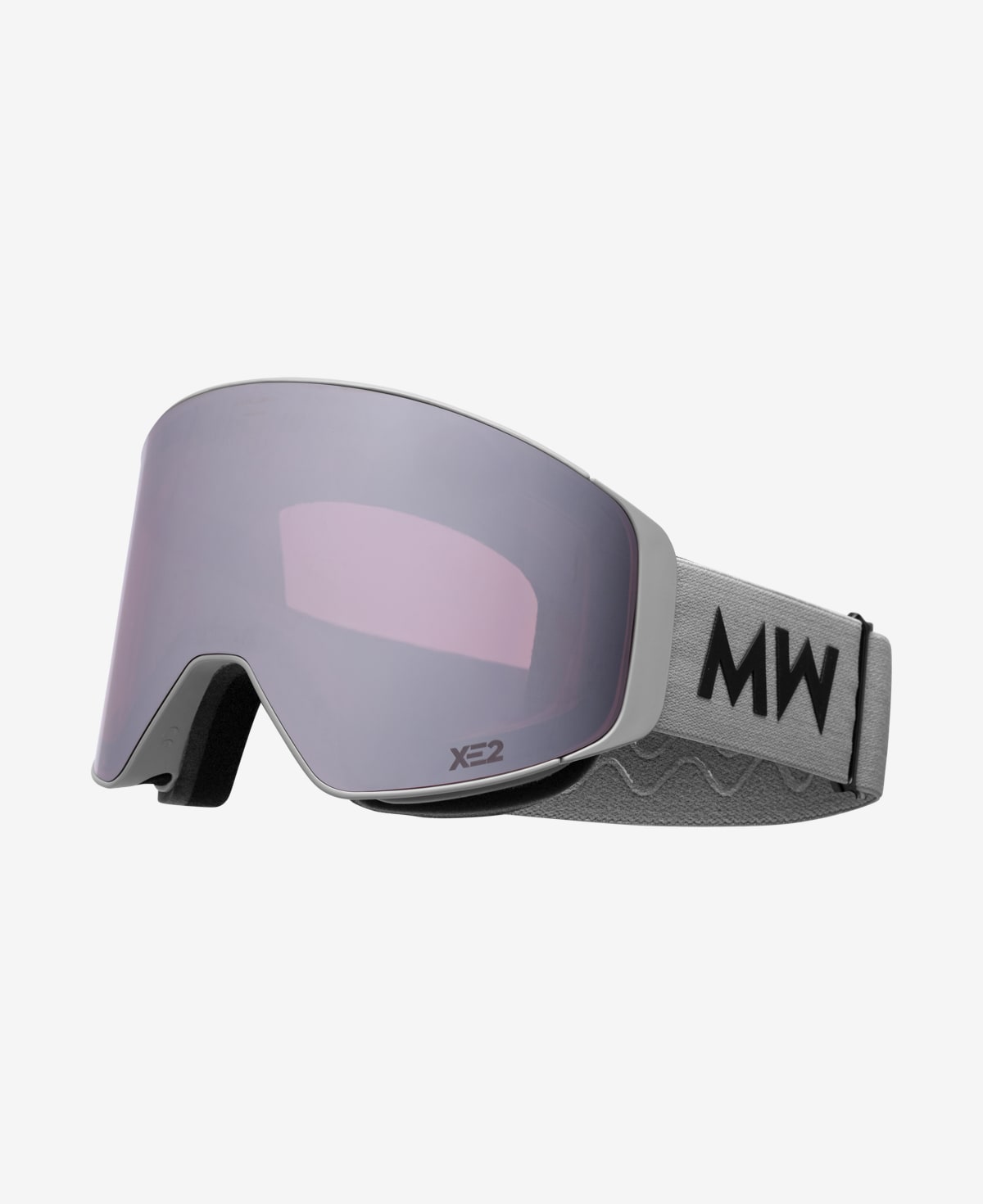 CLEAR XE2 - Light Grey Silver Mirrored – MESSYWEEKEND