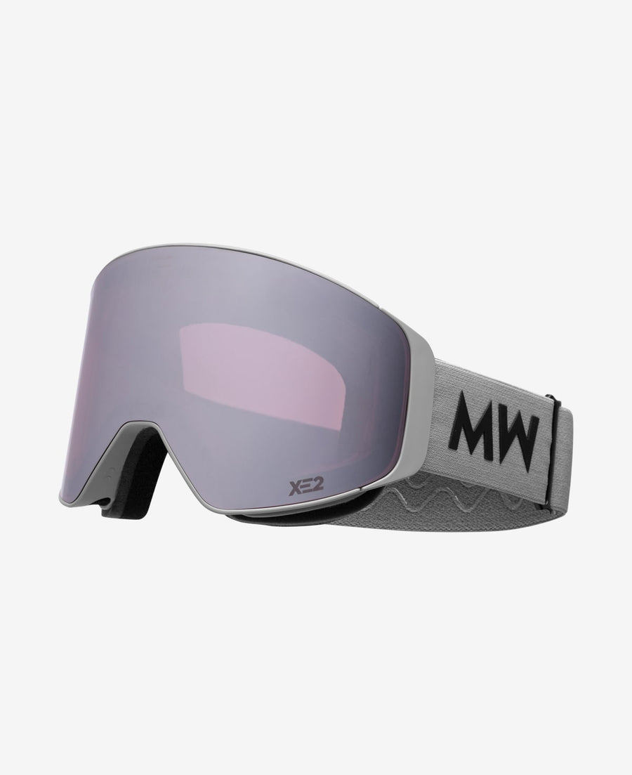 CLEAR XE2 - Light Grey Silver Mirrored