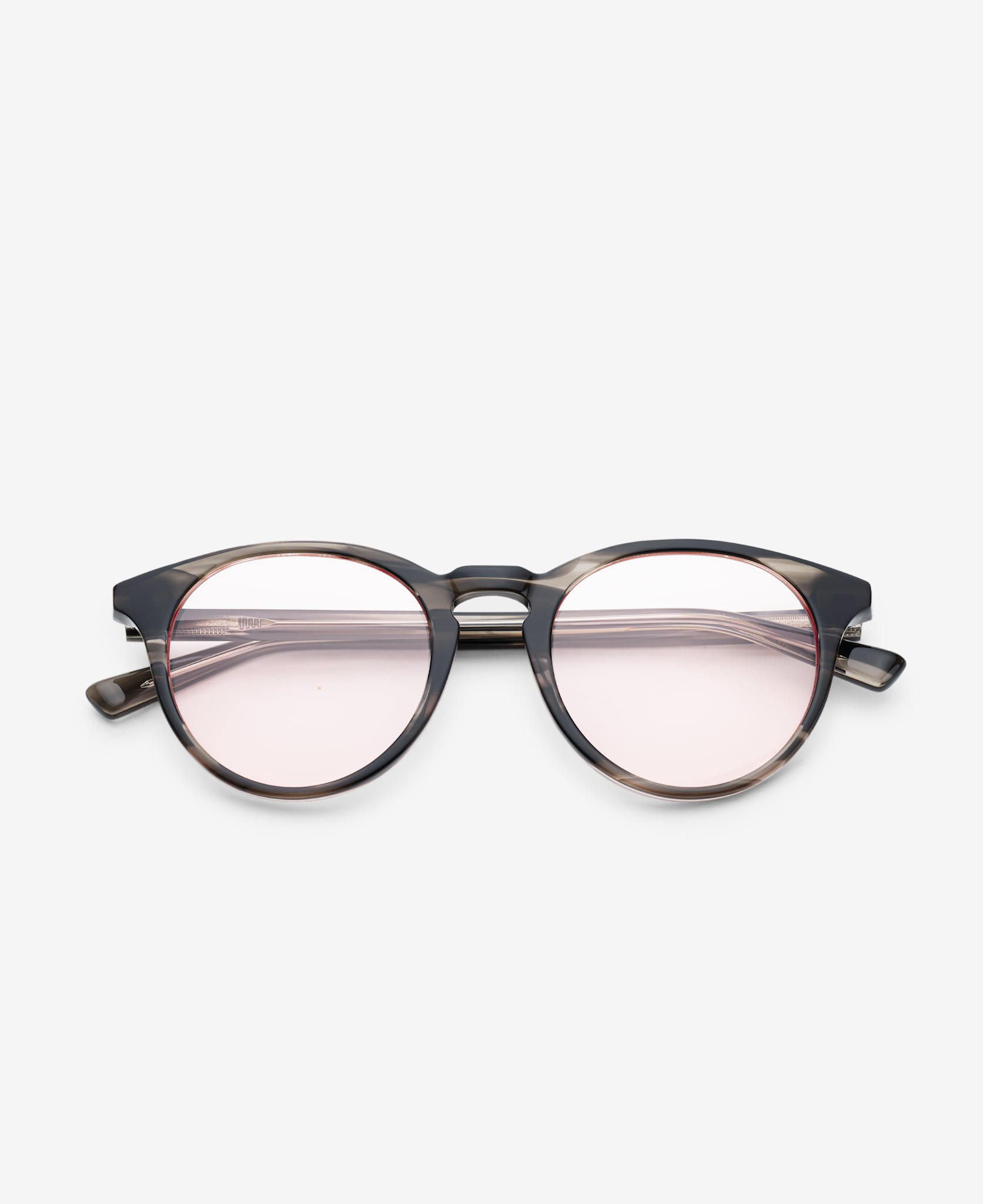DEPP OPTICS - Cloudy Grey Peach-red tint