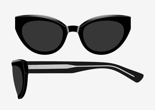 DONNA REVEAL - Schwarz Reveal Grau