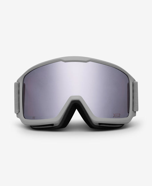 FERDI XE2 - Light Grey Silver Mirrored