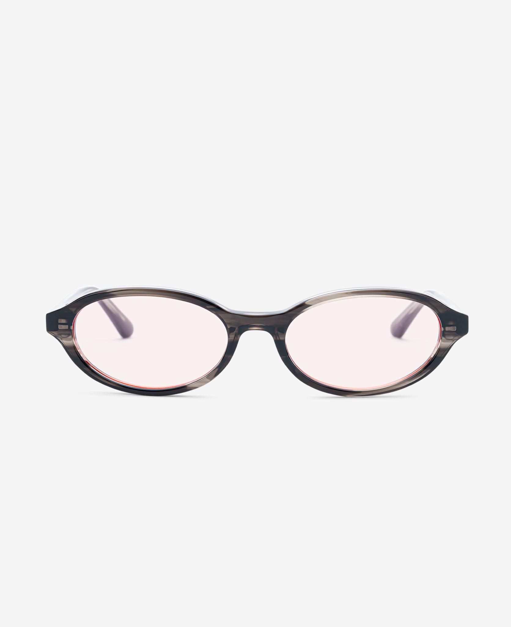 IVY OPTICS - Cloudy Gray Peach-red tint
