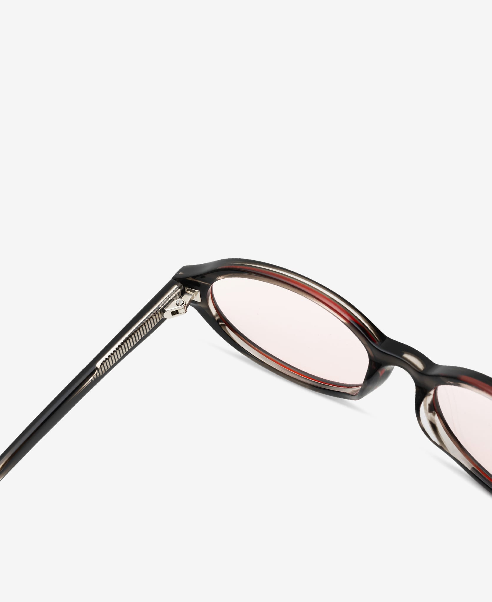 IVY OPTICS - Cloudy Gray Peach-red tint