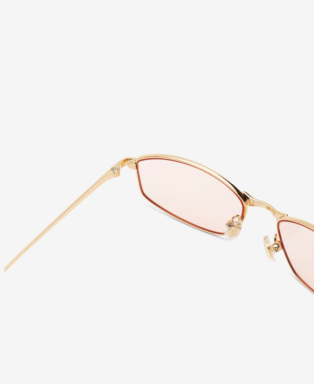 LEXIE OPTICS - Gold Peach-red tint