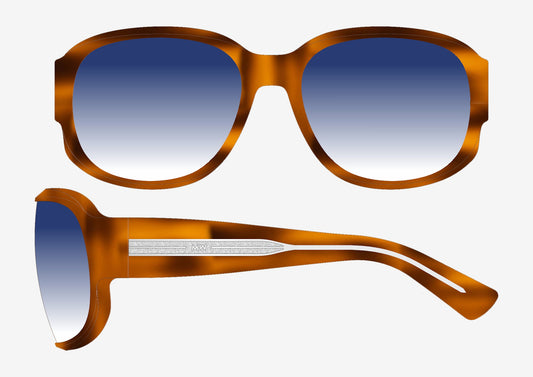 MACY REVEAL - Havana Reveal Farbverlauf Blau