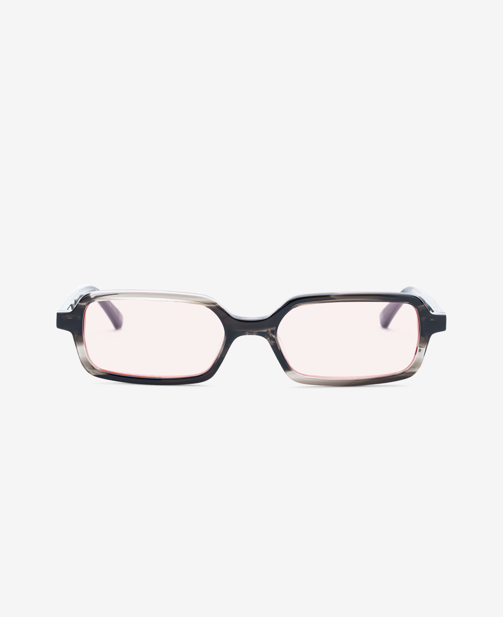 MILO OPTICS - Cloudy Gray Peach-red tint