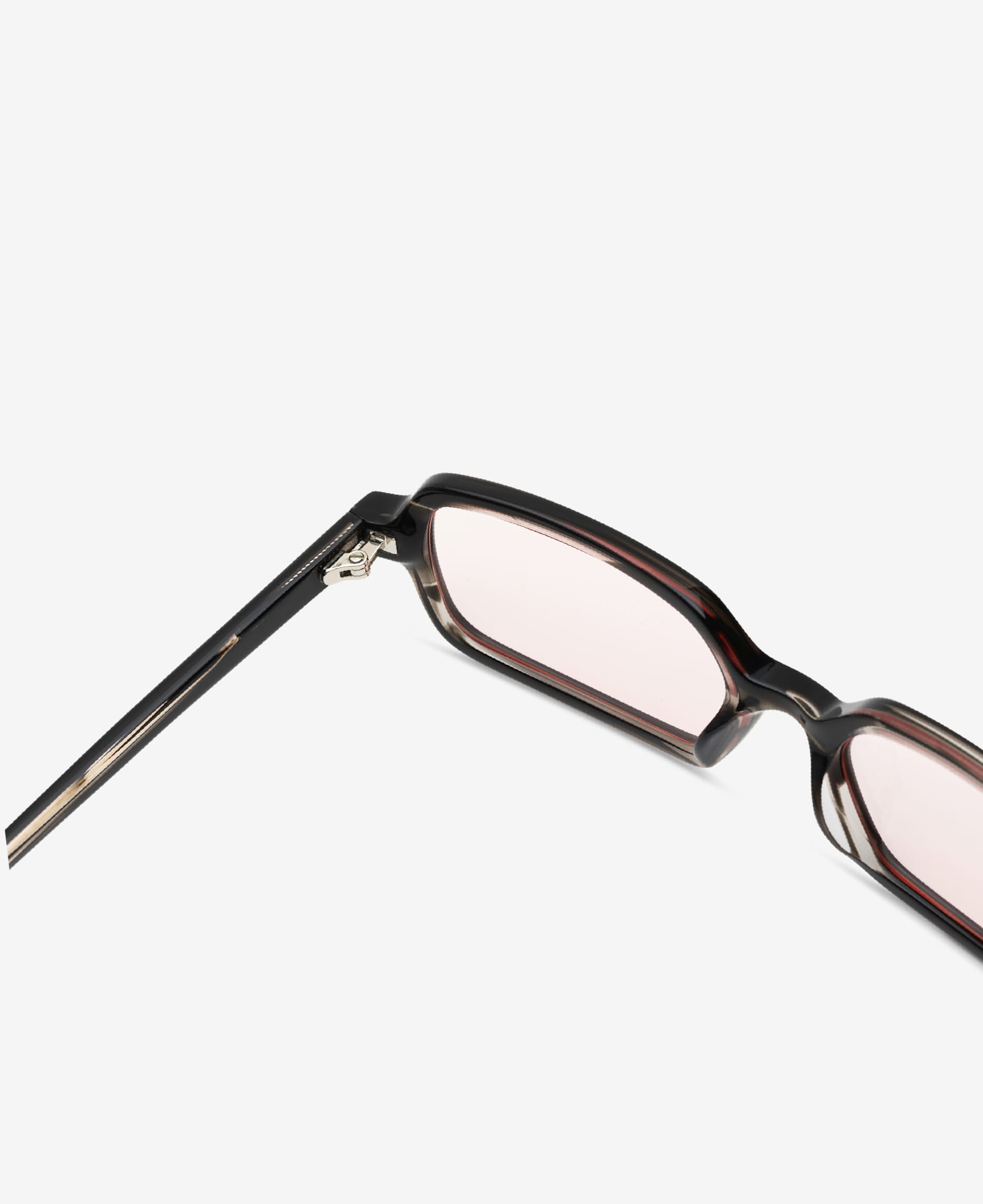 MILO OPTICS - Cloudy Gray Peach-red tint