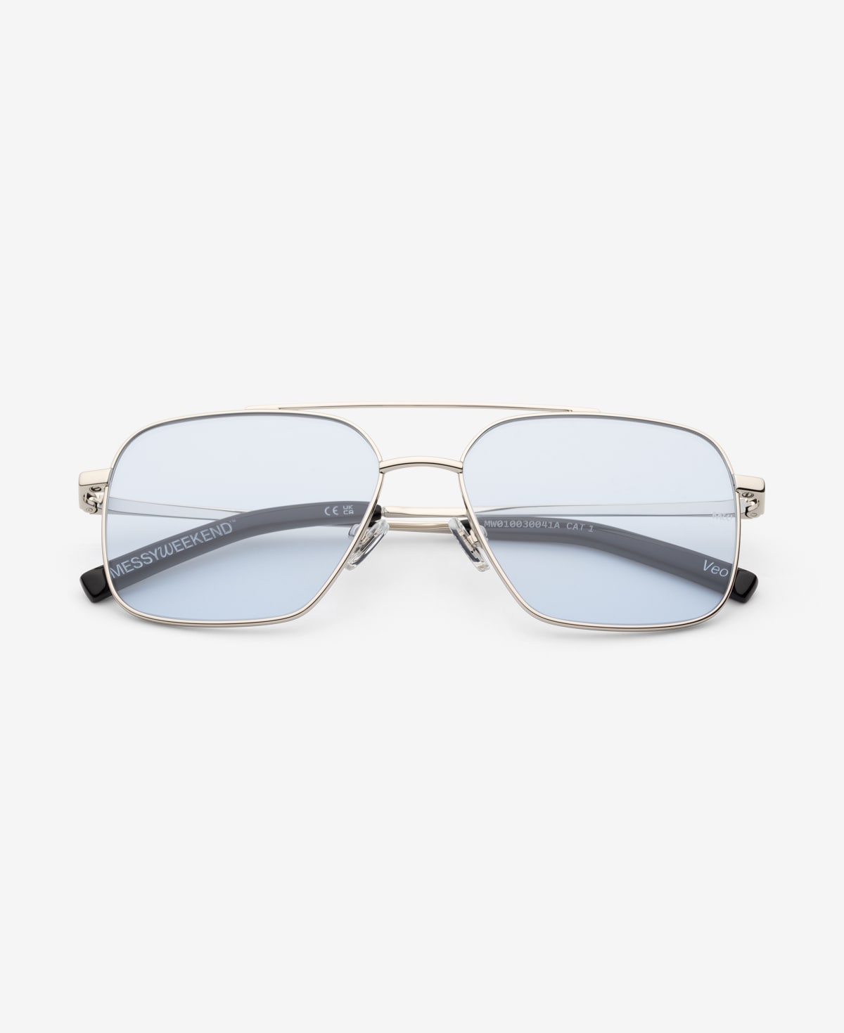 VEO - Shiny Silver Soft Blue