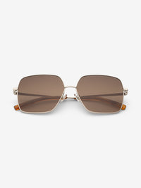 AREL - Shiny Silver Deep Brown Gradient