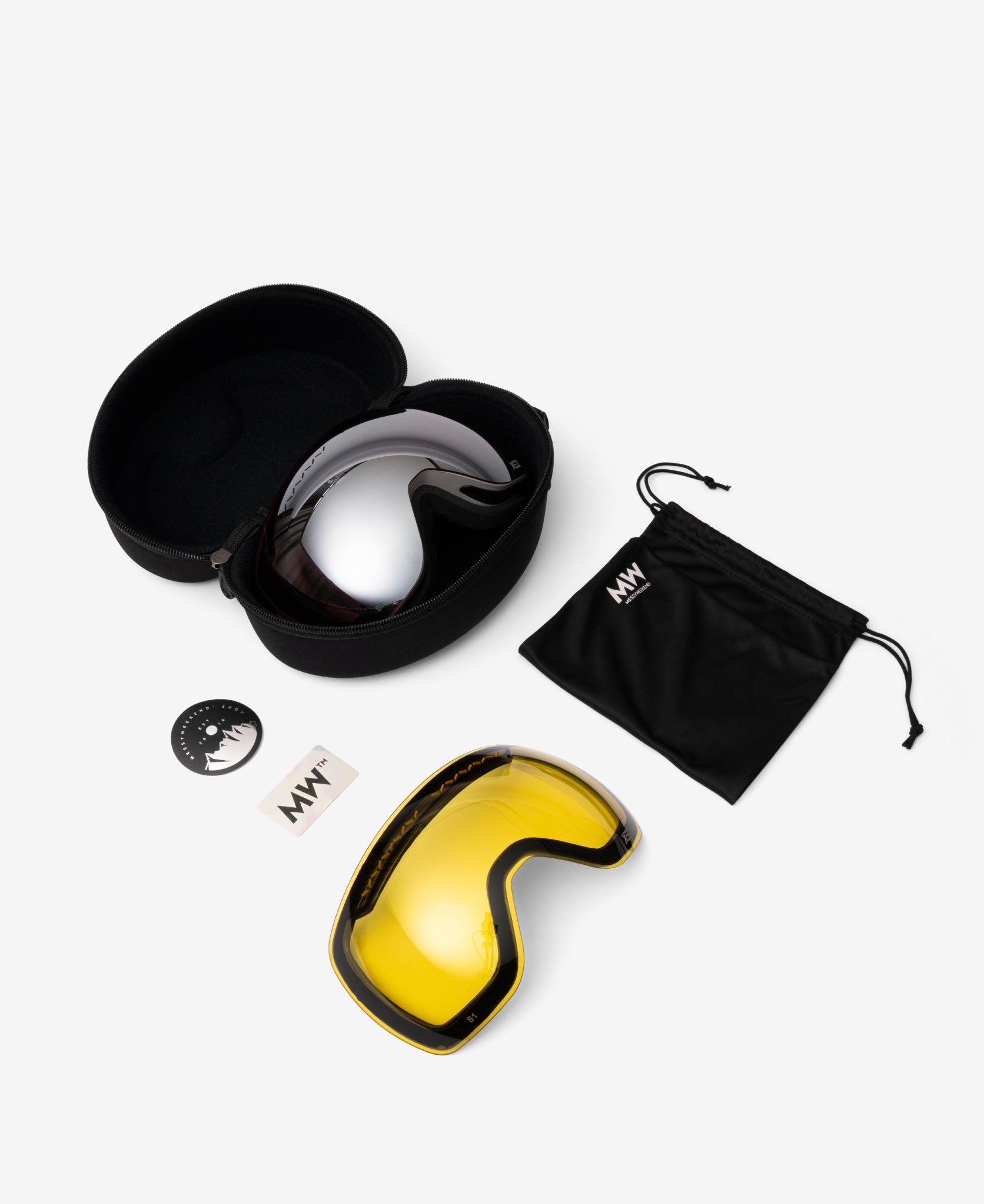 ORBIT - Black Silver – MESSYWEEKEND