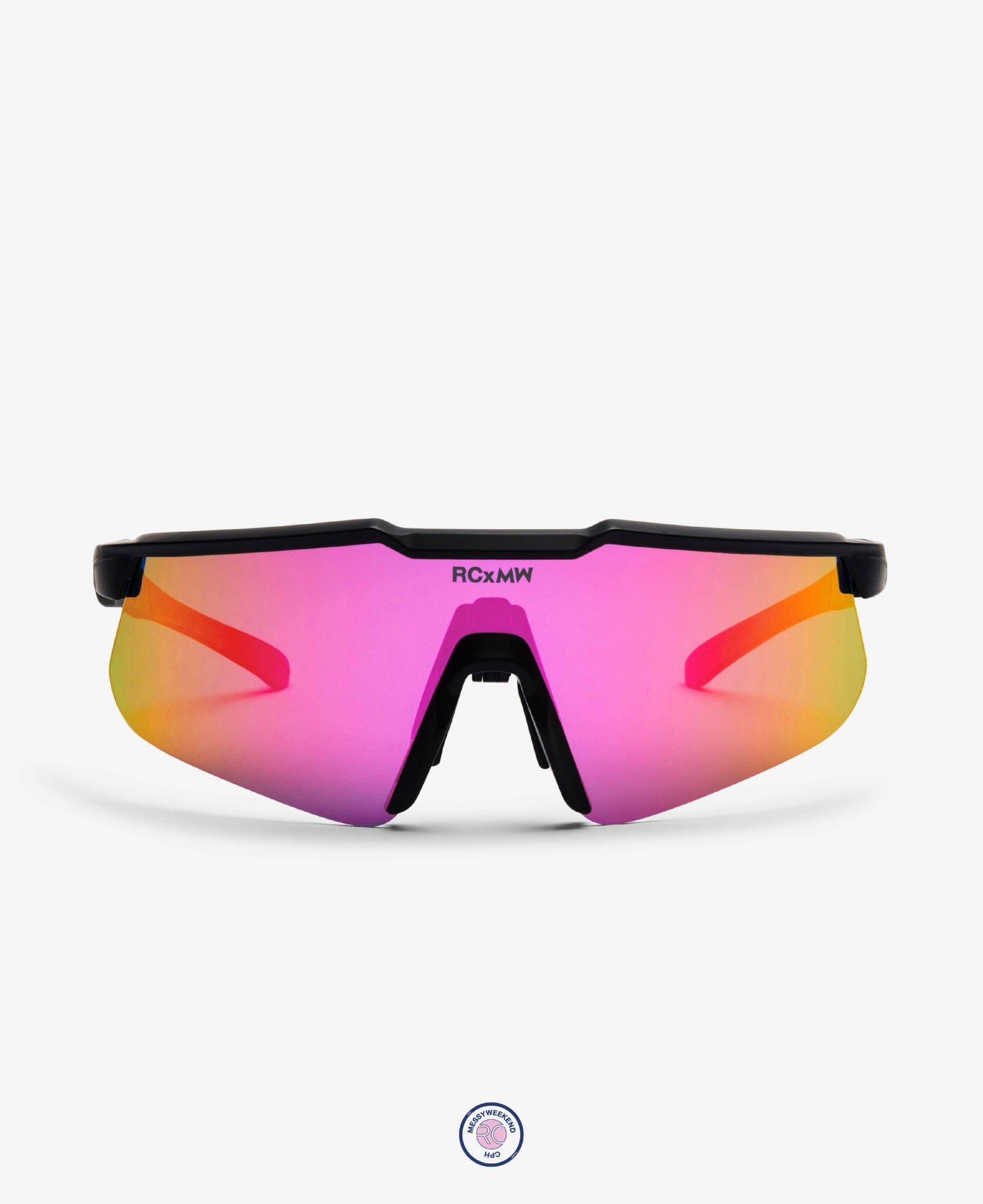 CHALLENGER×ELECTRIC サングラス Polarized Rose RC SPEED - Fast Glasses - Black Pink | RACKET CLUB x MW