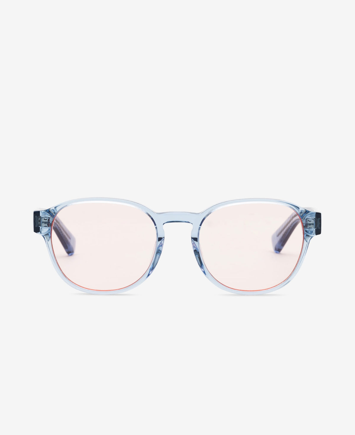 RYAN REVEAL - Transparent Blue / Transparent Peach-red tint