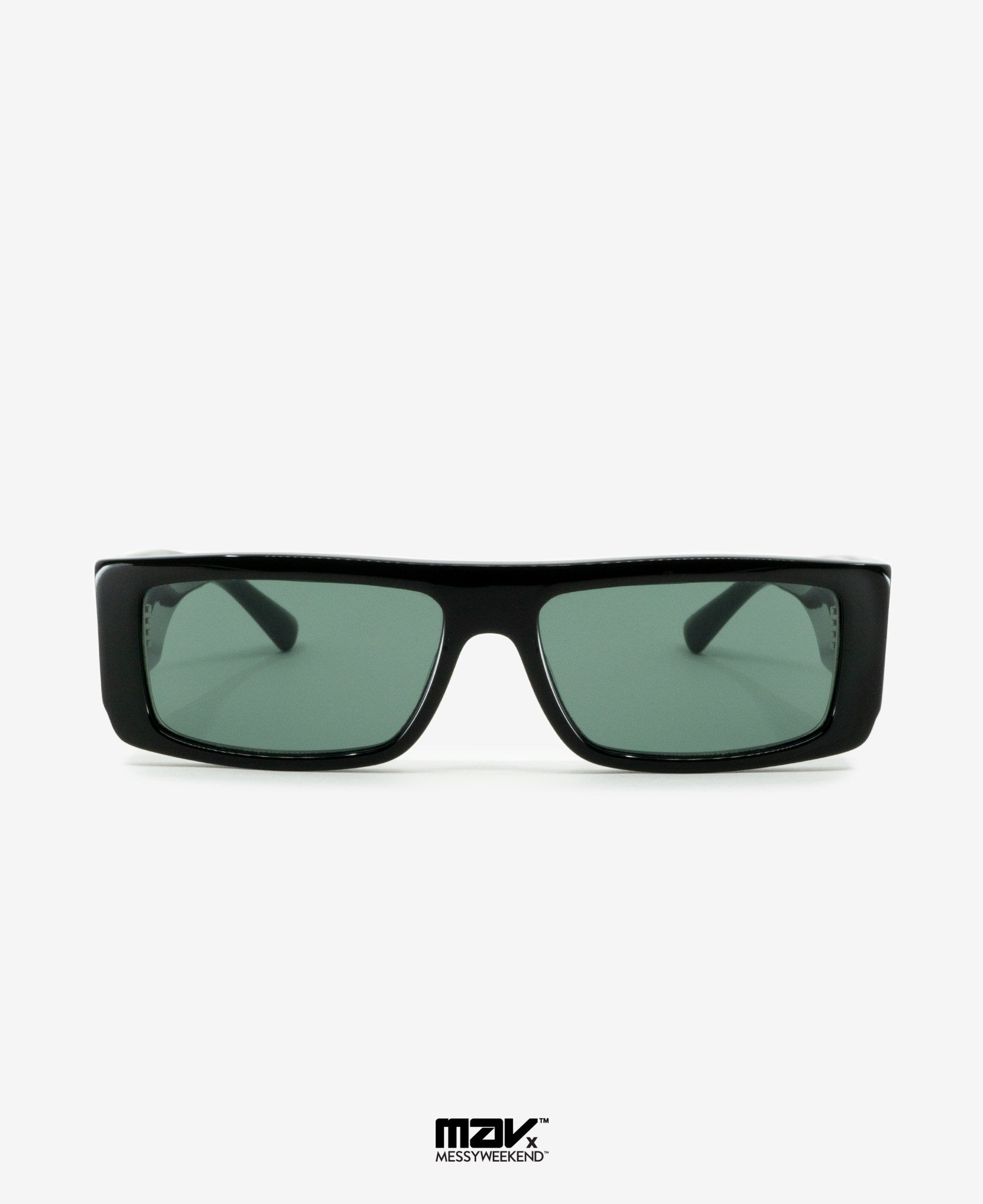 Black green sunglasses online