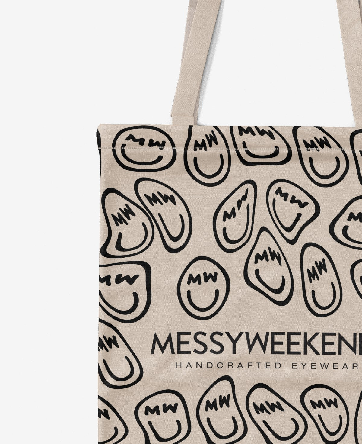 SMILEY BAG - White