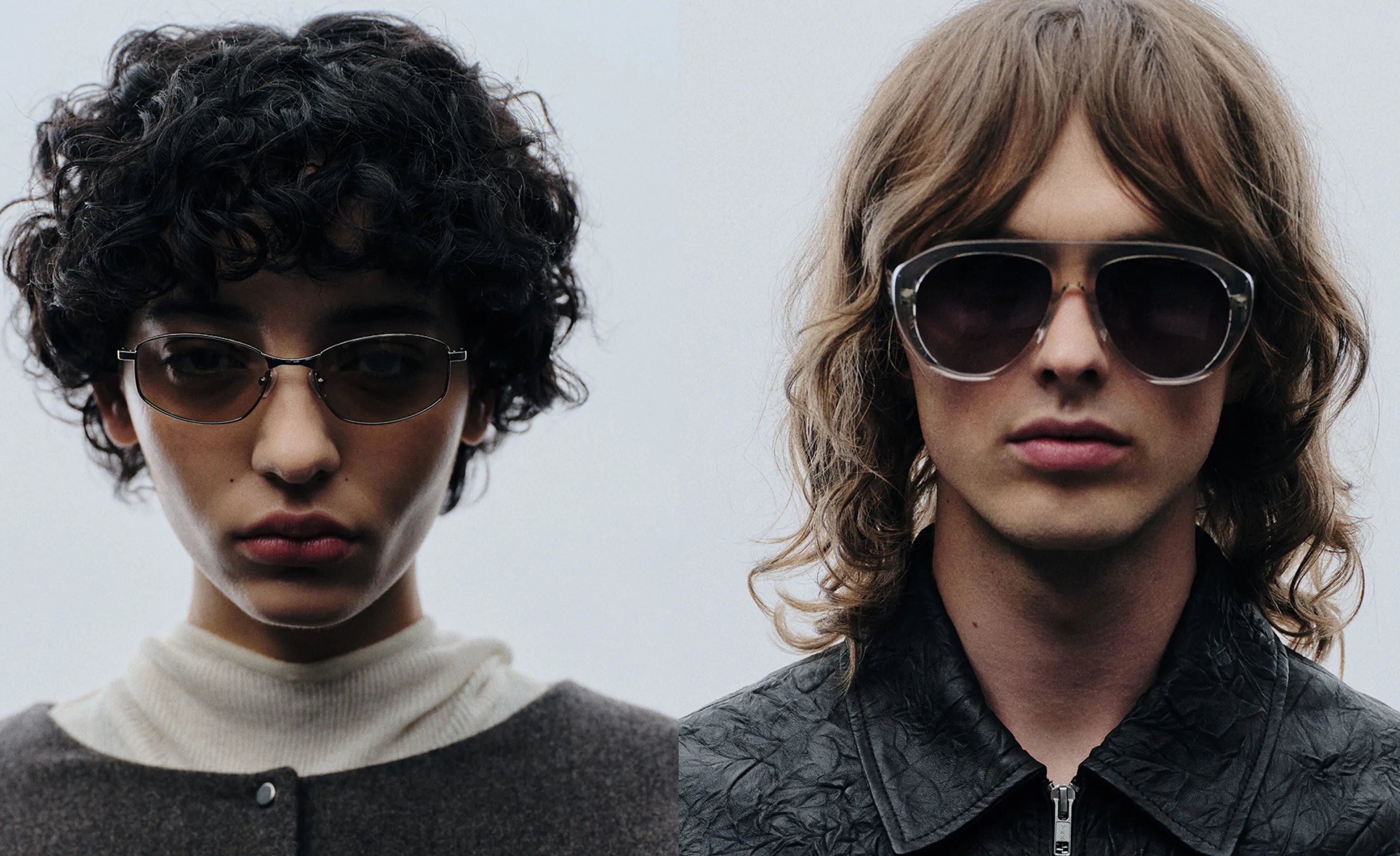Two models in sunglasses